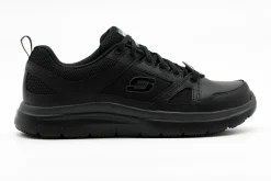Non Slip|SKECHERS Work Relaxed Fit: Flex Advantage Slip Resistant BLACK