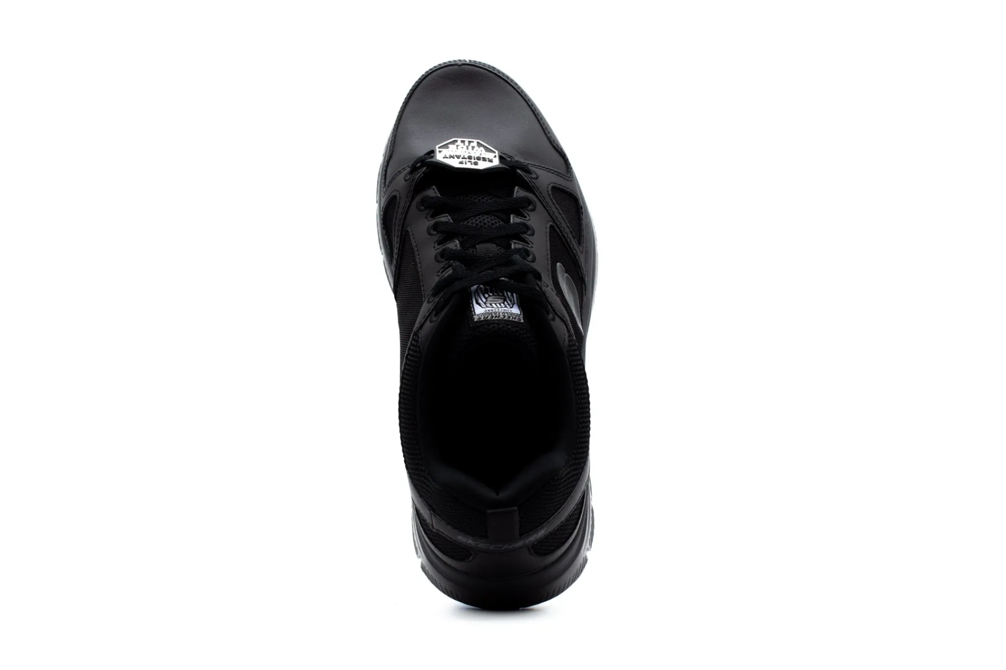 Non Slip|SKECHERS Work Relaxed Fit: Flex Advantage Slip Resistant BLACK