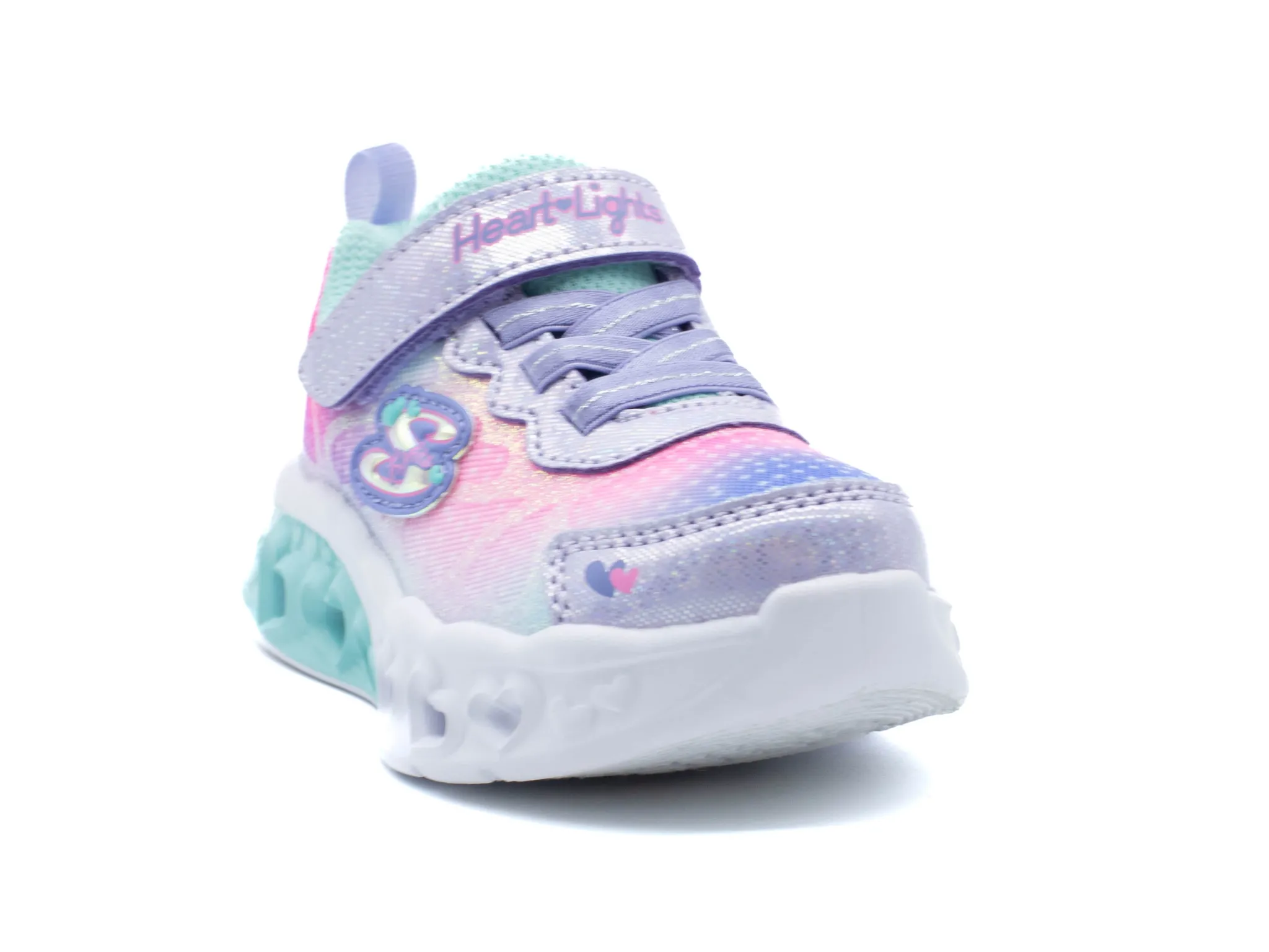 Athletic|SKECHERS Youth Girl's Flutter Heart Lights - Simply Love Sneaker LVNDR