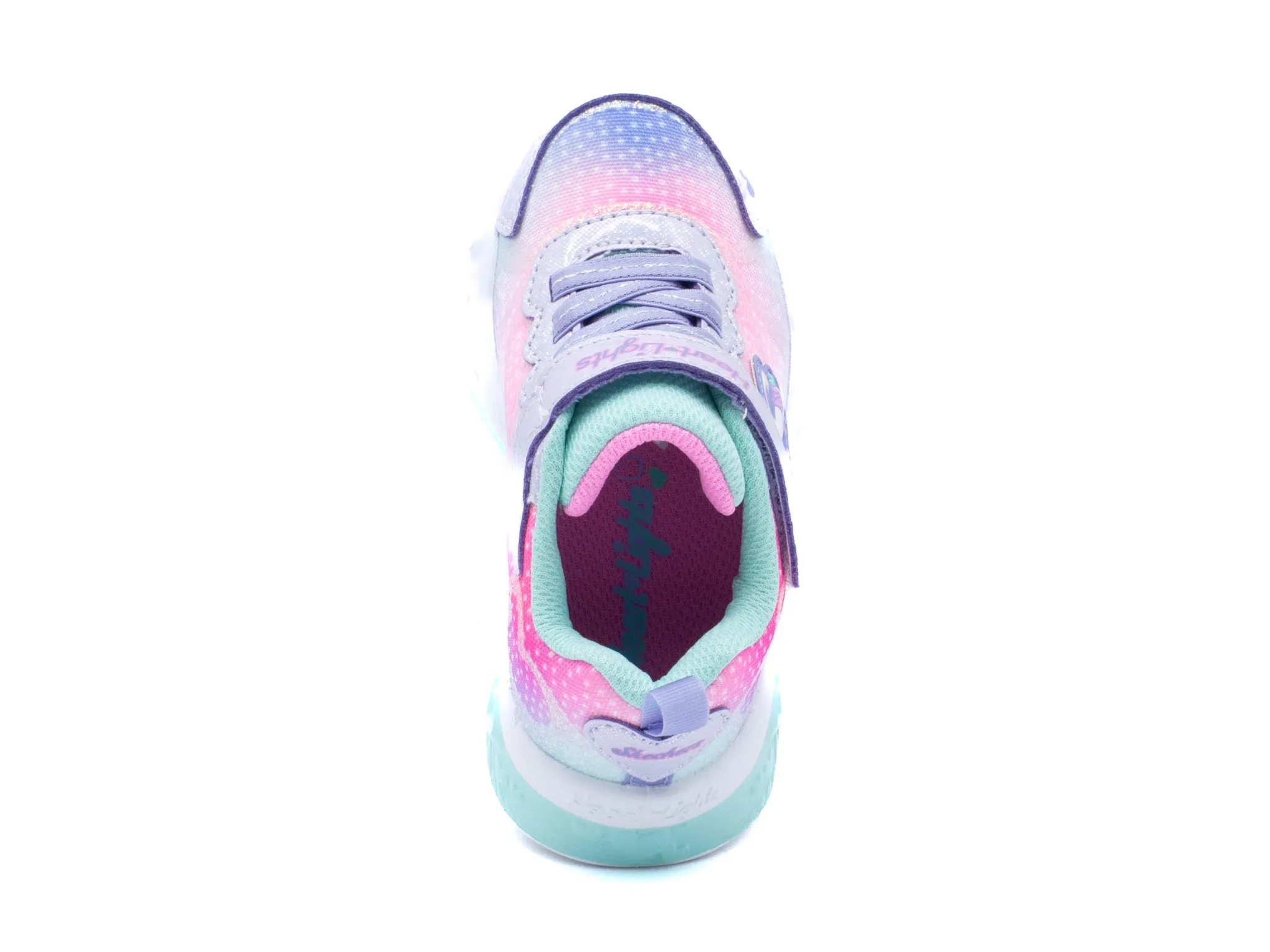 Athletic|SKECHERS Youth Girl's Flutter Heart Lights - Simply Love Sneaker LVNDR