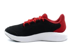 Athletic|UNDER ARMOUR Charged Pursuit Big Logo Running Shoes BLACK