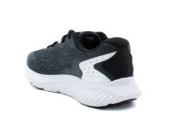 Athletic|UNDER ARMOUR Charged Rogue Men's Knit Running Shoes BKWHT