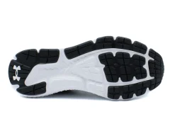 Athletic|UNDER ARMOUR Charged Rogue Men's Knit Running Shoes BKWHT