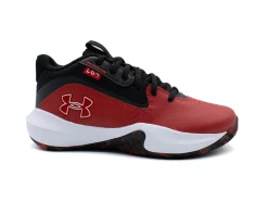 Athletic|UNDER ARMOUR Youth Boys Lockdown Basketball Shoes RDWHT