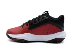 Athletic|UNDER ARMOUR Youth Boys Lockdown Basketball Shoes RDWHT